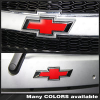 Chevrolet Spark 2013-2015 Front and Rear Bowtie Emblem Overlay Decals