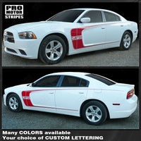 Dodge Charger 2011-2023 Side Scallop Bumblebee C-Stripes