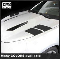 Chevrolet Camaro 2016-2023 Hood Hash Side Accent Stripes