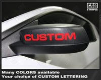 2005 2006 2007 2008 2009 2018 2019 Ford Mustang side
 door Decals Stripes 152588457499-1