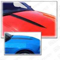 Ford Mustang 2010-2012 Hood Cowl Side Spear Stripes Pair