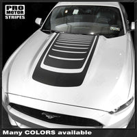 Ford Mustang 2005-2017 Hood Accent Decals Sport Stripes