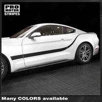 2005 2006 2007 2008 2009 2010 2011 2012 2013 2014 2015 2016 2017 2018 2019 Ford Mustang side
 door Decals Stripes 122766176098-1