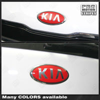 Kia SOUL 2008-2020 Front & Rear Emblem Accent Overlay Decals
