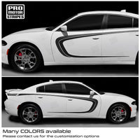 Dodge Charger 2011-2023 Side Scallop Accent C-Stripes