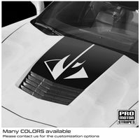 Chevrolet Corvette C7 Base 2014-2019 Stingray Hood Decal