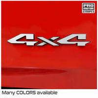 Dodge RAM 1500 Rebel 2019-2024 Tailgate Rear 4x4 Emblem Overlay Decal