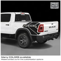 Dodge RAM 1500 Rebel 2019-2023 Rear Quarter Bed Decals