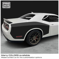 Dodge Challenger 2008-2023 Tall Side CUDA Billboard Decals