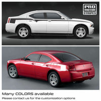 Dodge Charger 2006-2010 Full Length Side Accent Decals Stripes