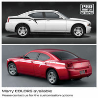 Dodge Charger 2006-2010 Full Length Javelin Side Accent Decals Stripes