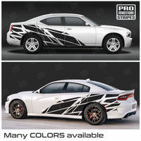 Dodge Charger 2006-2023 Geometric Splash Side Accent Decals Stripes