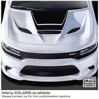 Dodge Charger 2015-2023 Hood Cowl Scoop Decal 392 SRT RT SCAT PACK