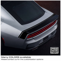 Decals for Dodge Charger 2024-2026 DAYTONA Style Tailband Stripes