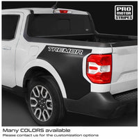 Ford Maverick 2022-2025 Side Bed Accent Decal Stripes Rear Highlight Graphic