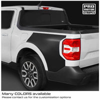 Ford Maverick 2022-2025 Side Bed Accent Decal Stripes Rear Highlight Graphic