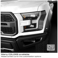 Ford F-150 2017-2020 Headlight Accent Decals