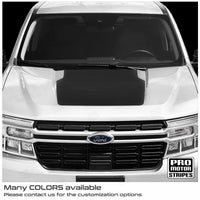 Ford Maverick 2022-2025 Hood Accent Blackout Decal