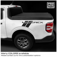 Ford Maverick 2022-2025 Side Bed Hash Lettering Decals Stripes