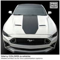 Ford Mustang 2005-2023 Hood Accent MACH1 Style Stripe Decal