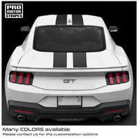 Ford Mustang 2024-2025 GT Top Double Rally Stripes