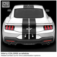 Ford Mustang 2024-2025 GT Full Top Double Rally Stripes