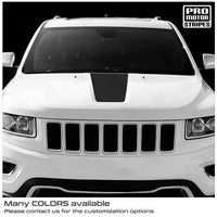 Jeep Grand Cherokee 2011-2021 Hood Center Accent Decal