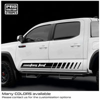 Toyota Tacoma 2005-2026 Side Rocker Panel Strobe Decals