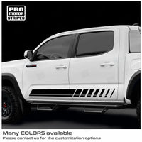 Toyota Tacoma 2005-2026 Side Rocker Panel Strobe Decals