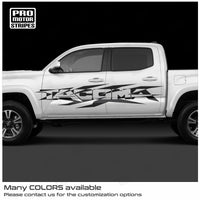 Toyota Tacoma 2005-2026 Lettering Splash Side Accent Decals
