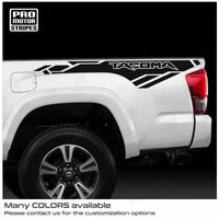 Toyota Tacoma 2016-2023 Bed Side Graphic Decal TRD Style