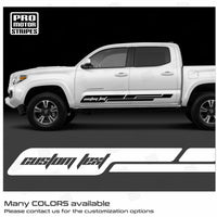 Toyota Tacoma 2016-2023 Side Rocker Panel Door Decals