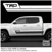 Toyota Tacoma 2016-2023 Side Rocker Panel Door Decals