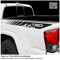 Toyota Tacoma/Tundra Bed Side TRD Strobe Style Graphic Decals