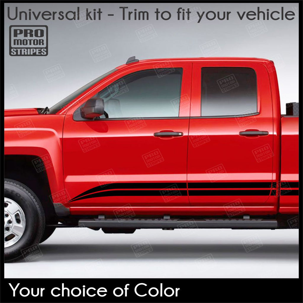 Universal Rocker Panel Stripes For Truck or SUV Style 9