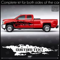 Universal Side Splash Accent Decals For Truck or SUV