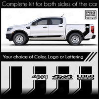 Universal Bed Side & Rocker Panel Accent Stripes For Truck or SUV