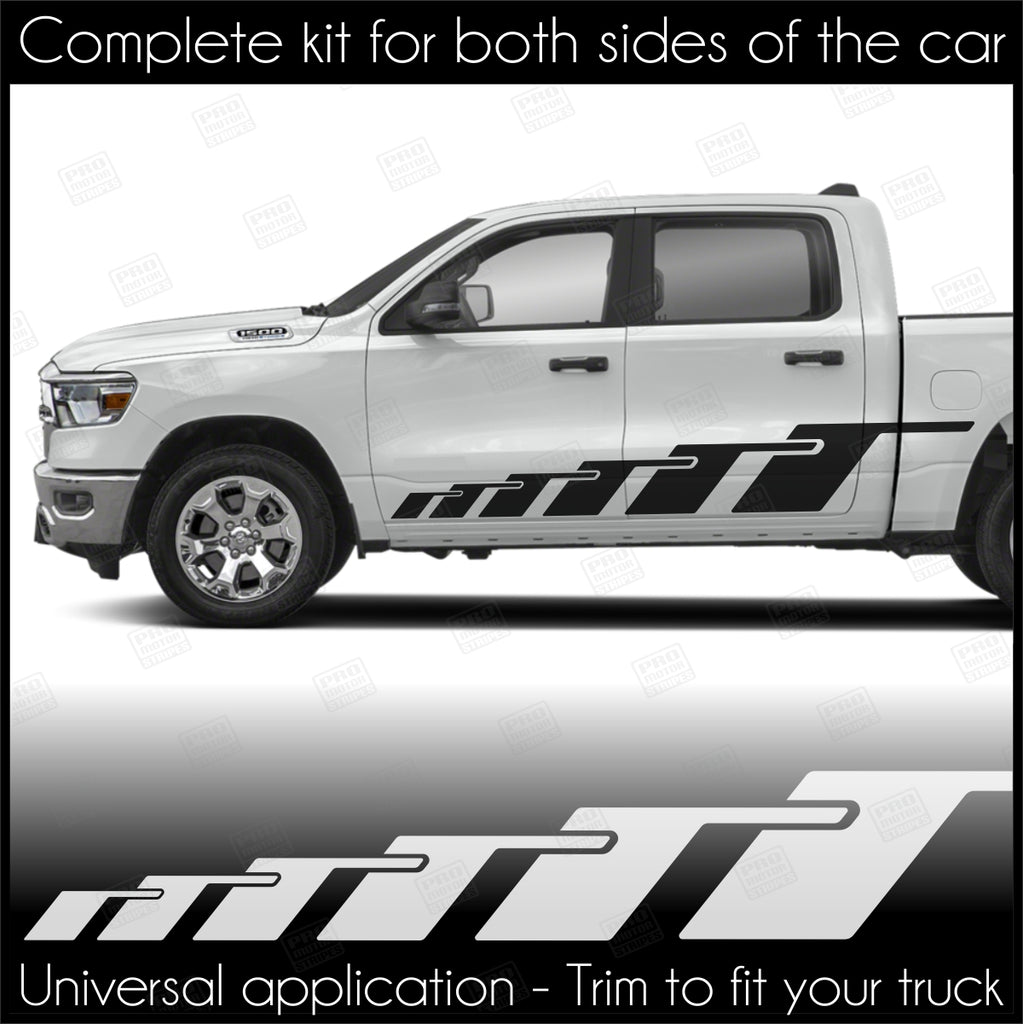 Universal Rocker Accent Side Stripes For Truck or SUV