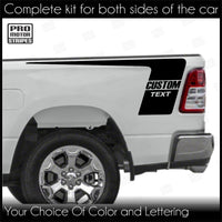 Universal Truck Bed Side Accent Tail Decals SUV Stripes
