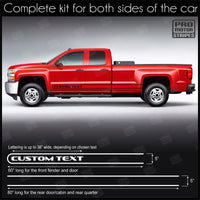 Universal Rocker Panel Stripes For Truck or SUV Style 7