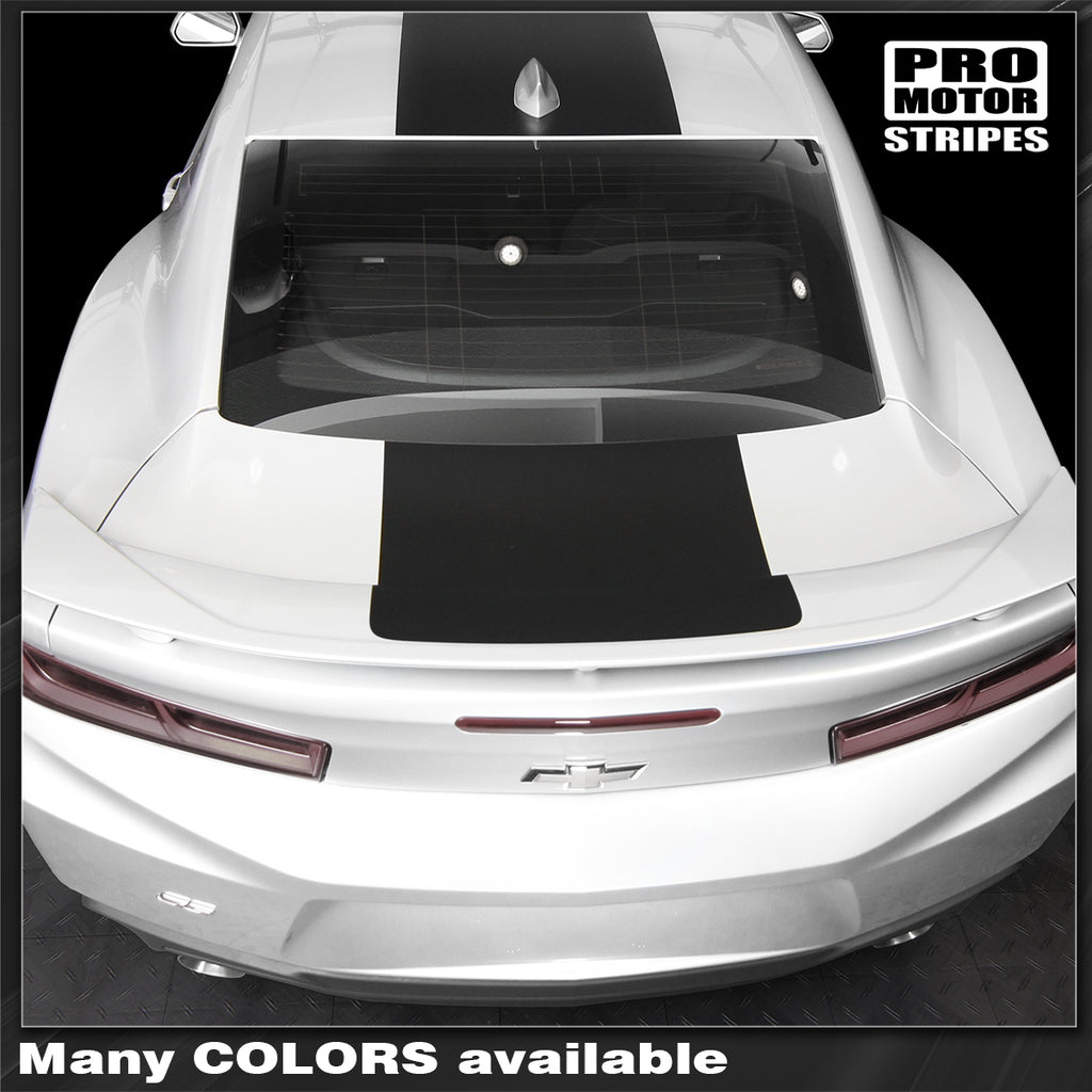 Chevrolet Camaro 2019-2024 Over The Top Stripes Hood, Roof & Rear ...