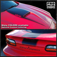 Chevrolet Camaro 1998-2002 Manta Ray Hood Scoop and Rear Stripes