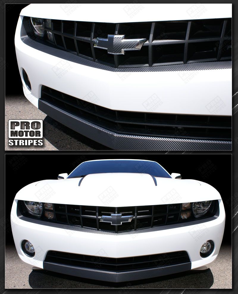 2010 2011 2012 2013 Chevrolet Camaro bumper Decals Stripes 132229419736-1