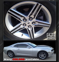 2010 2011 2012 2013 2014 2015 Chevrolet Camaro wheel Decals Stripes 122551591284-1