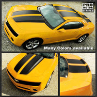 2010 2011 2012 2013 2014 2015 Chevrolet Camaro hood
 trunk
 roof Decals Stripes 152588449601-1