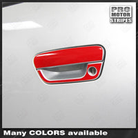 Chevrolet Spark 2013-2015 Door Handle Overlay Stripes