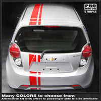 2013 2014 2015 Chevrolet Spark hood
 trunk
 bumper
 roof Decals Stripes 122551586564-2