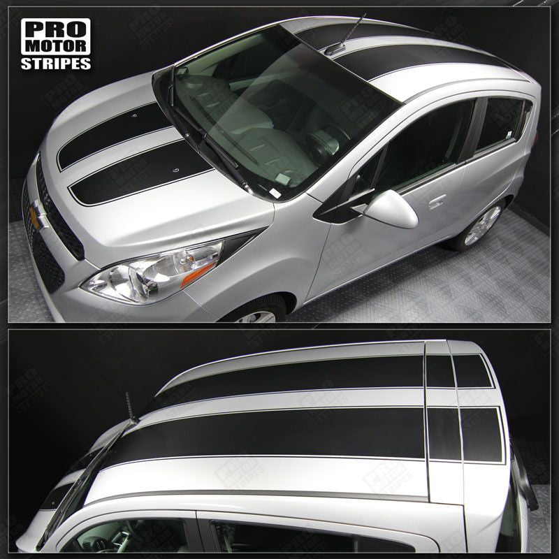 Chevrolet Spark 2013-2015 Rally Racing Double Stripes 152588449532 ...