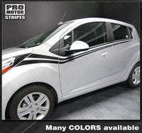 2013 2014 2015 Chevrolet Spark side
 door Decals Stripes 132229429465-2