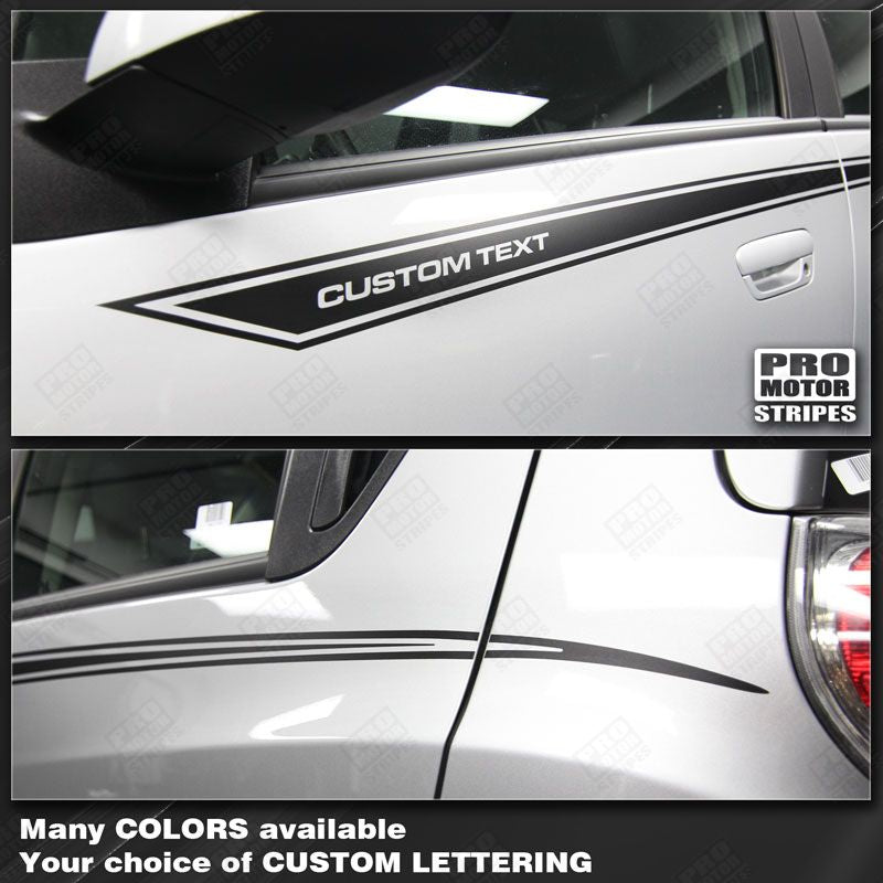 2013 2014 2015 Chevrolet Spark side
 door Decals Stripes 132258683770-1